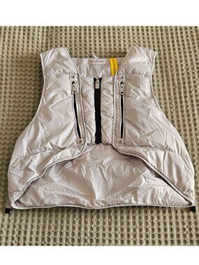 Moncler Genius 6 x 1017 ALYX 9SM Pettorina Down Chest Rig Tactical Vest Gray